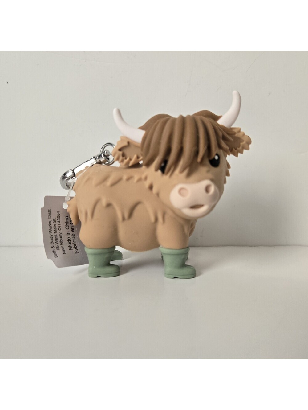 Bath and Body Works PocketBac Holder Highland Cow with Green Boots VIRAL